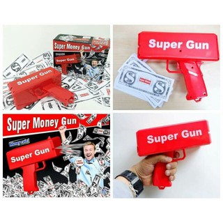 ping toys SUPER GUN ปืนยิงแบงค์ ใช้ถ่าน(ไม่รวมในแพค)