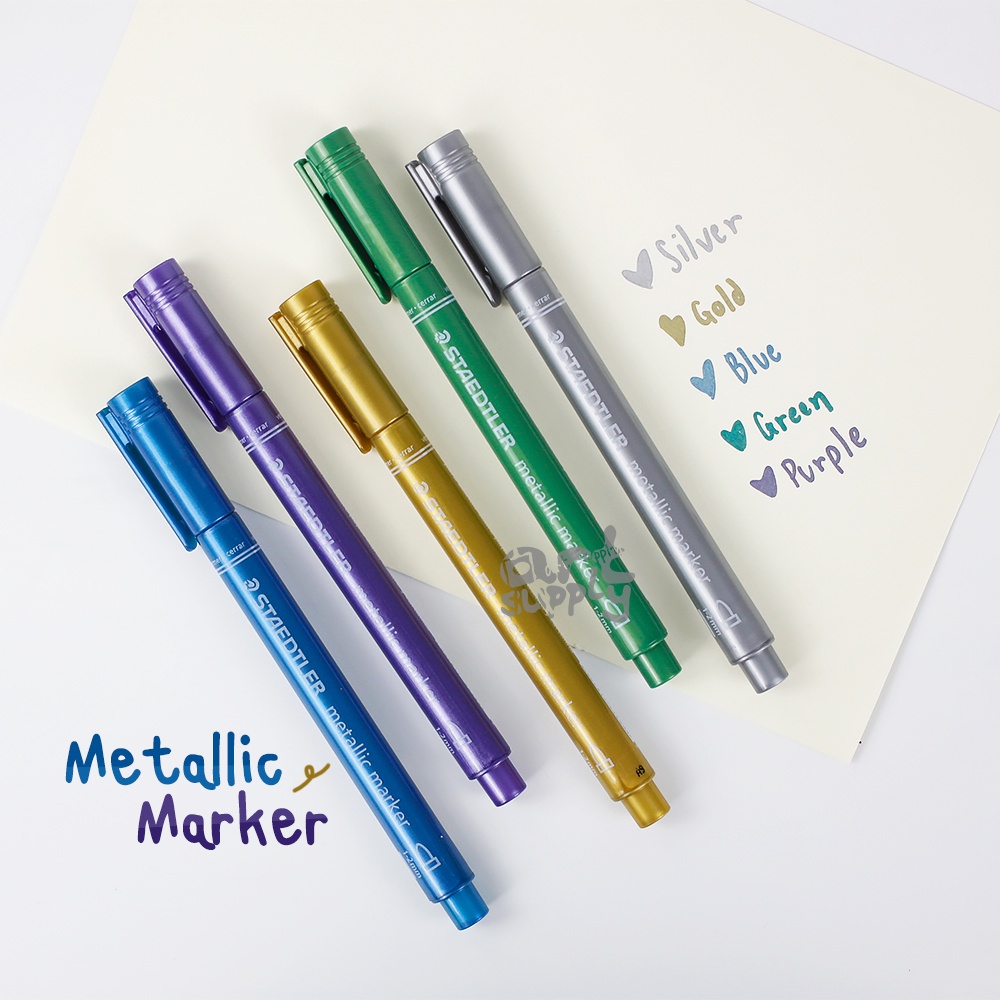ปากกา Staedtler Metallic Marker ขนาดหัว 1-2mm