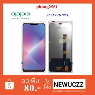 จอ LCD.Oppo A5s,CPH-1909+ทัชสกรีน ดำ