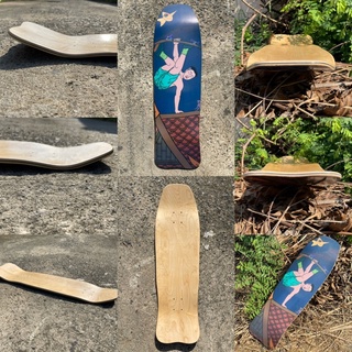 [พร้อมส่ง] Deck K6 ขุนแผนHandPlank แผ่นSurfskate สายโดด nose tail สูง