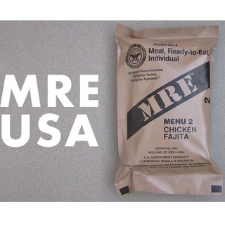 อาหารฉุกเฉิน MRE US set (B) เมนู 13-24 by MRE Asia