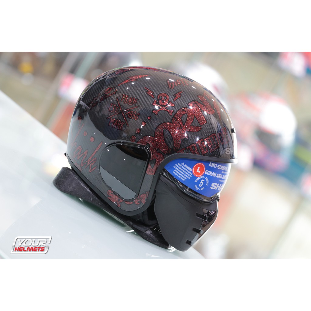 หมวกกันน็อค SHARK HELMETS S-DRAK FREESTYLE CUP DRR