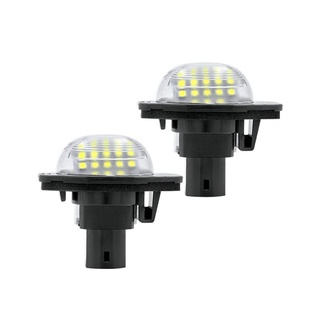 โคมไฟ Led ติดป้ายทะเบียนรถยนต์ สําหรับ TOYOTA ALPHARD GGH20 AURIS ADE150 NDE150 ZRE151 ZZE150 COROLLA AZE141 ZRE142 1 คู่