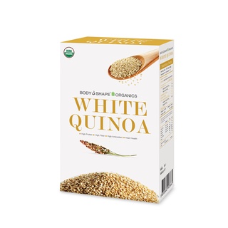 Body Shape Organics WHITE QUINOA 320 กรัม อาหารเสริมอิ่มท้องอยู่นาน ดูแลหุ่น