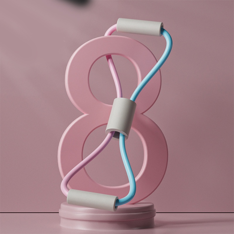 เชือกยางยืด ต้านแรงต้าน สําหรับออกกําลังกาย เล่นโยคะ