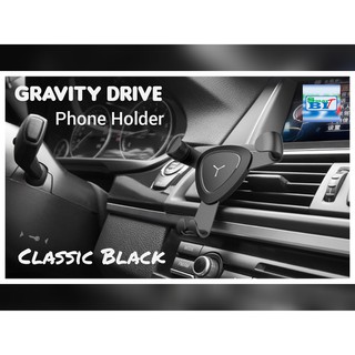 GRAVITY DRIVE: Phone Holder ที่จับโทรศัพท์มือถือในรถยนต์ระบบแรงโน้มถ่วง เสียบกับช่องแอร์ได้หลากหลายรูปแบบ [SmartBIT]