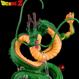 โมเดลฟิกเกอร์ PVC อนิเมะ Dragon Ball Z Shenron Son Goku Wish Dragon ขนาด 16 ซม. ของเล่นสะสม ของสะสม สําหรับเด็ก