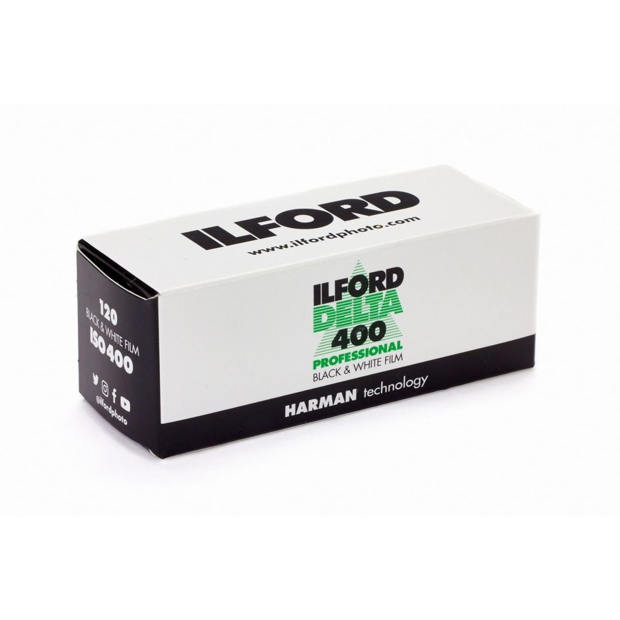 Ilford Delta 400 ฟิล์มม้วนฟิล์มขาวดํามืออาชีพ 120