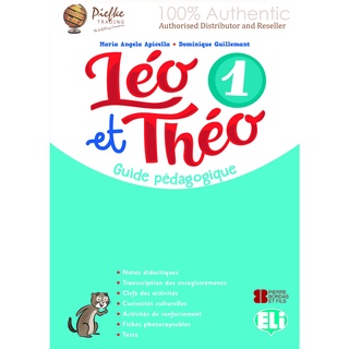 Leo et Theo: Teachers Guide + audio Audios (2) + DVD 1 : 9788853623546 (นำเข้าของแท้100%)