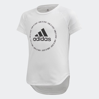 เสื้อผ้าผชadidas เสื้อยืด Bold ผู้หญิง White เสื้อออกกำลังกายS-5XL