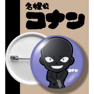 เข็มกลัด การ์ตูน โคนัน BADGE CONAN THE CRIMINAL