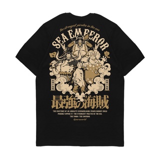 ราคาระเบิดเสื้อยืด ลายการ์ตูนอนิเมะ One Piece YONKOU Kizaruรหัสเต็ม S-3XL