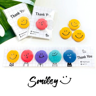 เข็มกลัด Smiley คละสี