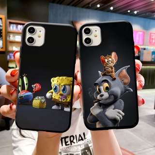 เคสโทรศัพท์มือถือแบบนิ่ม ลายสพันจ์บ็อบ ทอม สําหรับ Vivo Y95 Y93 Y91 Y91C Y85 Y81 Y81i Y76 Y75 Y73 Y72 Y71i Y71 Y67 Y55 Y53 Y53S Y52 Y51 Y50 4G 5G 2020 2021