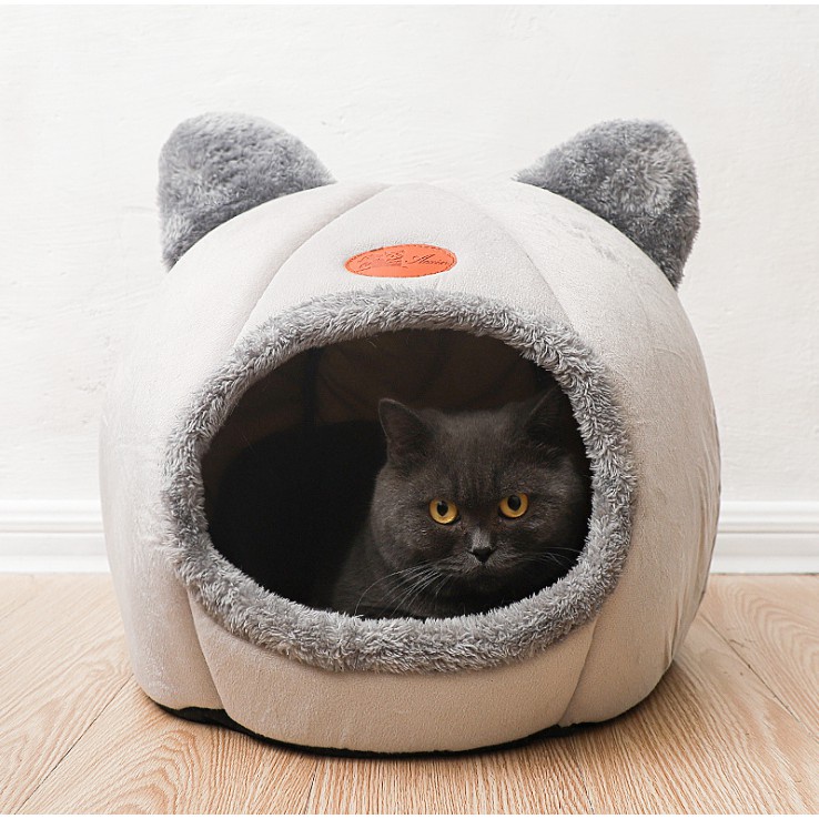  COD  บ้านแมว ที่นอนแมว M/L/XL Cat House ที่นอนสัตว์เลี้ยง กันลื่น อุปกรณ์สำหรับสุนัขแมว