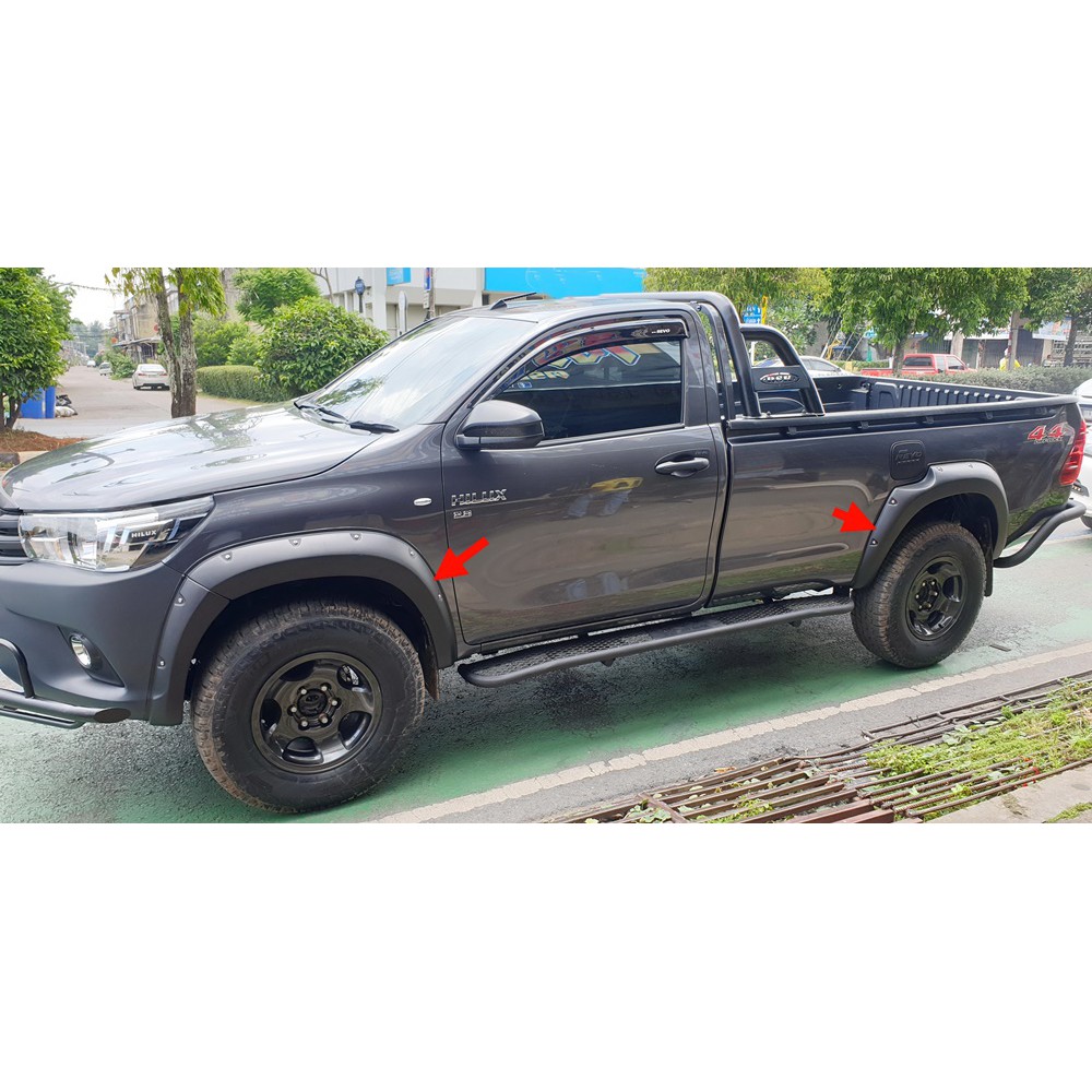โป่งล้อ 8นิ้ว Toyota Revo รถตอนเดียว 2014-2019 คิ้วล้อ
