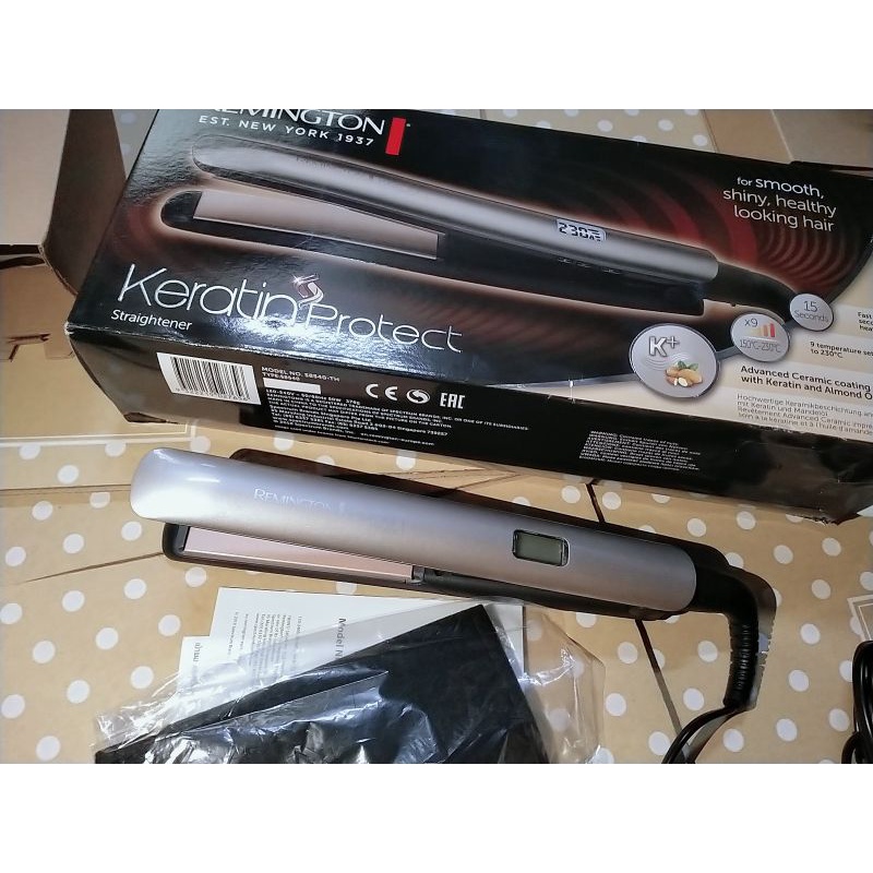 **มือสอง เรมิงตัน เครื่องหนีบผม Remington KERATIN PROTECT STRAIGHTENER รุ่น S8540  เคราติน