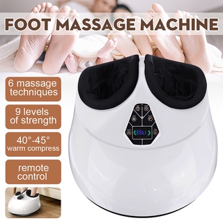 เครื่องนวดเท้าไฟฟ้า 6D ลูกกลิ้งความร้อนบําบัดนวดเท้า Shiatsu เครื่องนวดความดันอากาศ