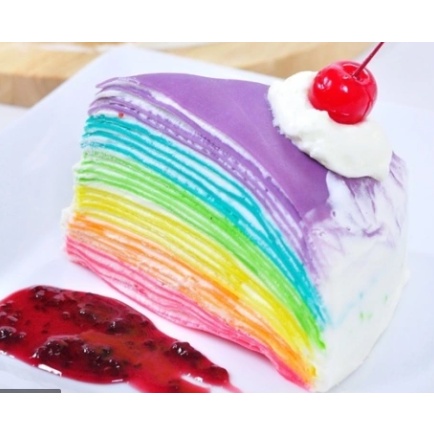 แป้งเครปเย็นสำเร็จรูป 200ก.-1กก. รสดั้งเดิม พร้อมสูตร-คู่มือ (แป้งสำเร็จรูปทำเครปเย็น,ผงทำเครปเย็น,แป้งเครปเค้ก,เครปโรล) - รูปที่ 4