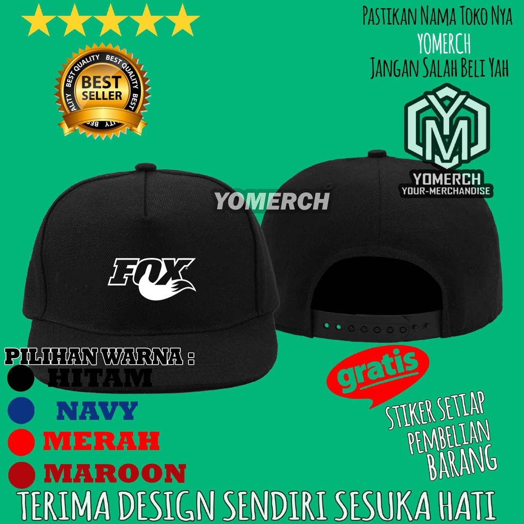 หมวก Snapback COOL FOX YM02 YOMERCH