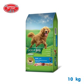 [MANOON] DOG N JOY Complete Adult Chicken&amp;Chicken Liver 10kg