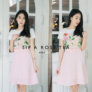 SHP064 : SIP A TEA ROSE dress