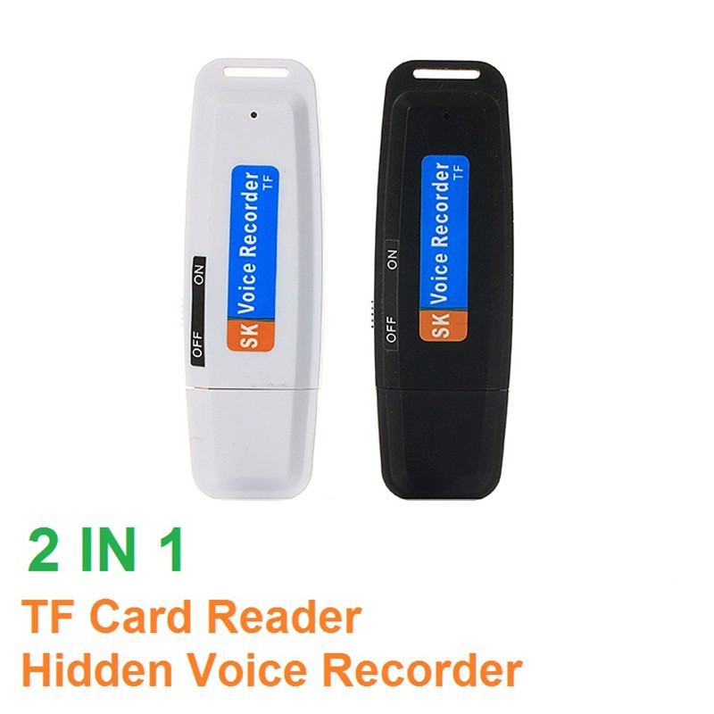 2 In 1 Usb Tf Card Reader + เครื่องบันทึกเสียง - 027i461c_l - ThaiPick