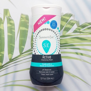 ซัมเมอร์อีฟ เจล ล้างจุดซ่อนเร้น Active Cleansing Wash, Fresh Scent 354 ml (Summers Eve®)