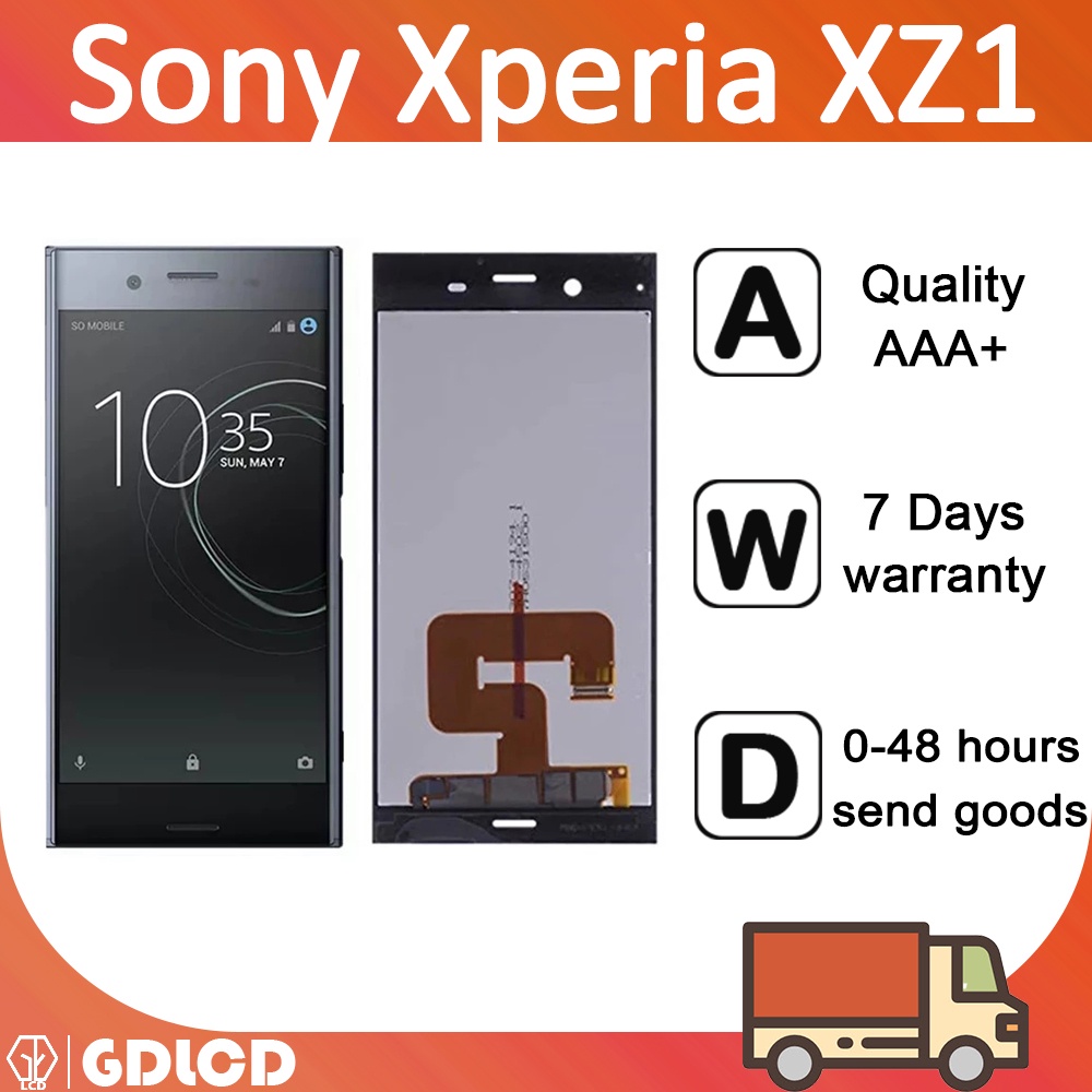โมดูลหน้าจอสัมผัส LCD แบบเปลี่ยน สําหรับ SONY Xperia XZ1 LCLCD XZ1 G8341 G8342