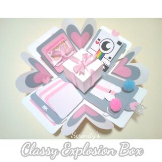 🎁🎉 กล่องของขวัญ ธีมนุ่มละมุน Classy Explosion Box น่ารักฝุดๆ ✨