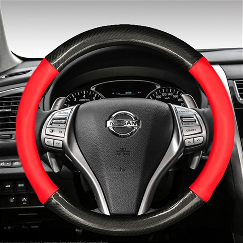 Nissan Steering Wheel Cover for Almera Sylphy GTR Juke Xtrail Terra