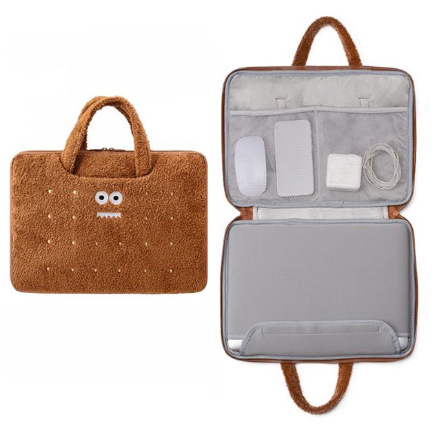 กระเป๋าคอมพิวเคอร์ แลปท็อป แคร็กเกอร์สุดน่ารัก เปิดได้ 360 องศาค่า