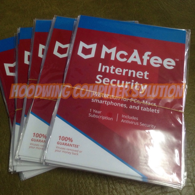 โปรแกรมป้องกันไวรัส McAfee Internet Security