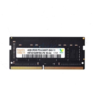 RAM DDR4(2400, NB) 4GB HYNIX 8 CHIP แรมสำหรับโน๊ตบุ๊คประกัน LT.