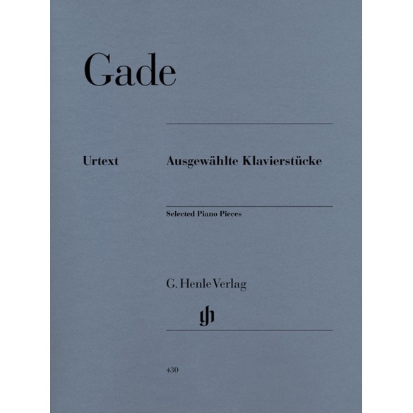 GADE Selected Piano Pieces (HN430)