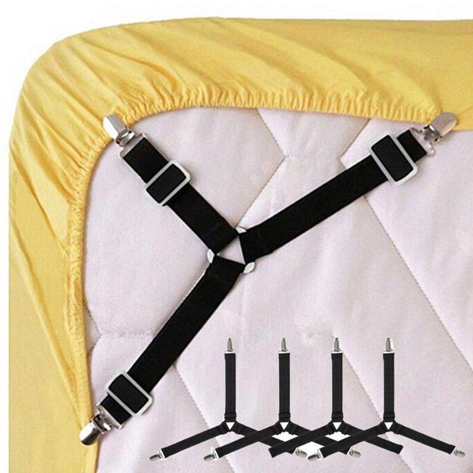 ♡NL*Triangle Bed Mattress Sheet Clips Grippers Straps Suspender Fastener♥❈