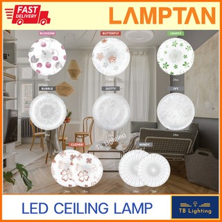 โคมไฟติดเพดาน LAMPTAN 24W LED CEILING LAMP แสงสีขาว DAYLIGHT