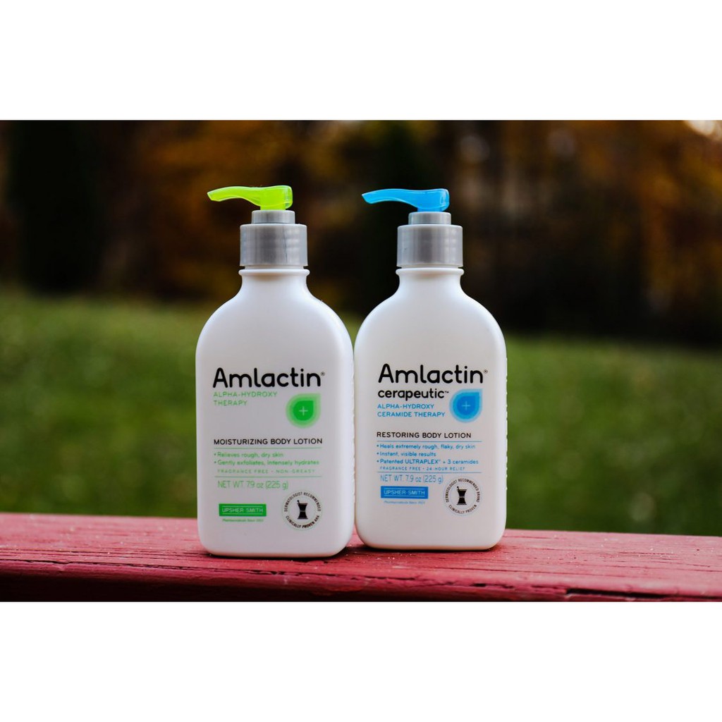 amlactin cerapeutic restoring body lotion