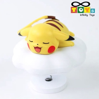 โมเดล ปิกาจู บนก้อนเมฆ Model Pikachu