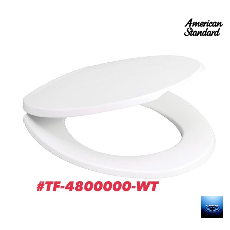 #AMERICAN STANDARD#ฝารองนั่งทรงยาว Elongate#TF-4800000-WT