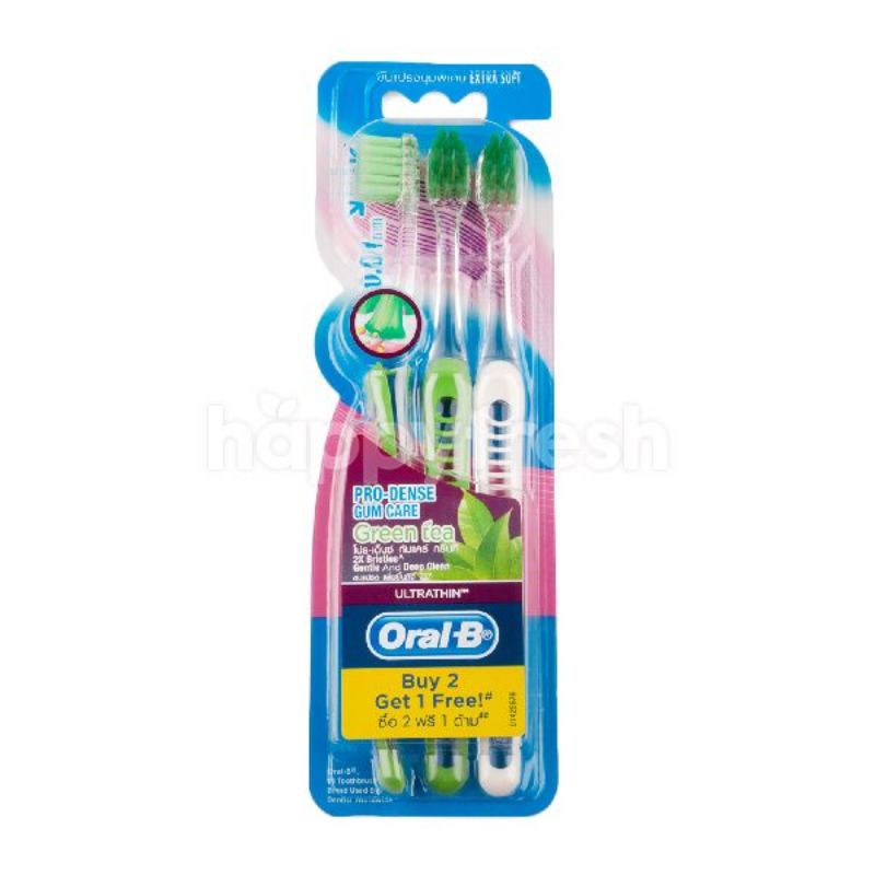 Oral B Pro-Dense Gum Care Greentea MFG.2017