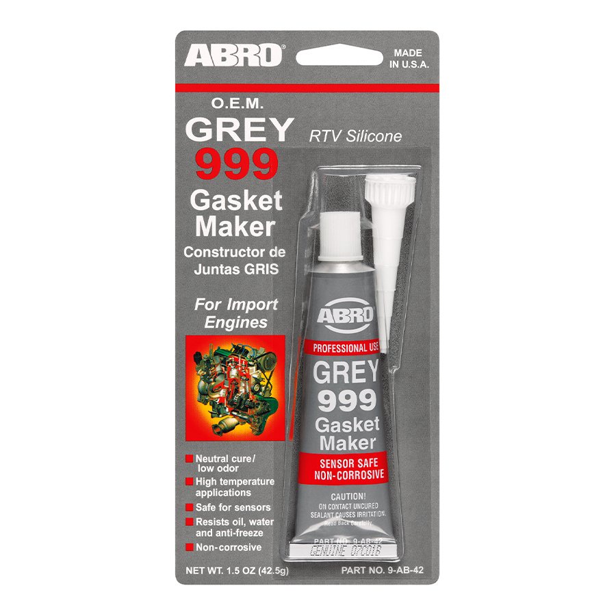 ABRO EM เครื่องทําปะเก็นสีเทา 999 สําหรับเครื่องยนต์นําเข้า - 42.5g