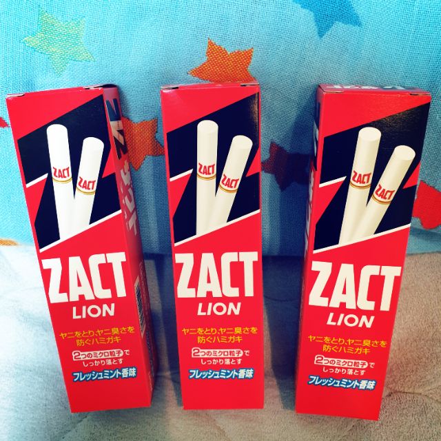 ยาสีฟันญี่ปุ่น🎌Zact lion