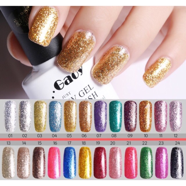 สีเจล...Gaoy กากเพชร