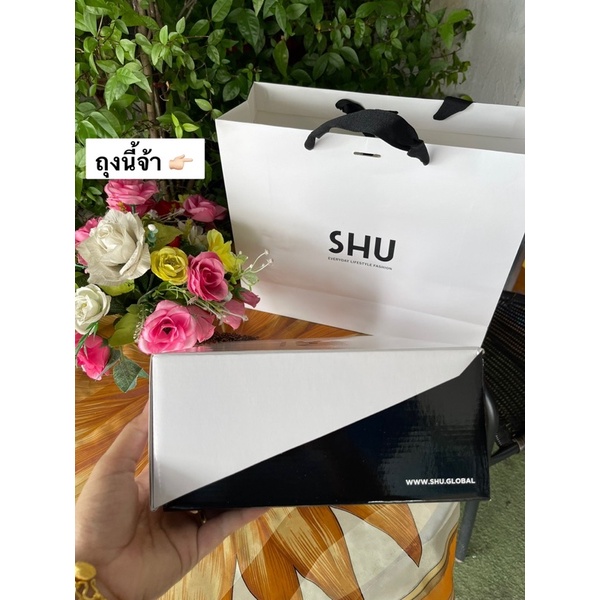 [กดสั่งได้เลยมีของตลอด] ถุงกระดาษแบรนด์ SHU Shuberry มือ1 ใหญ่มาก