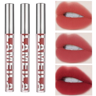 【พร้อมส่ง】Velvety ลิปสติก ลิปกลอส เนื้อแมตต์ กันน้ํา เซ็กซี่ สีแดง