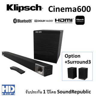 Klipsch Cinema600 with Wireless Subwoofer10