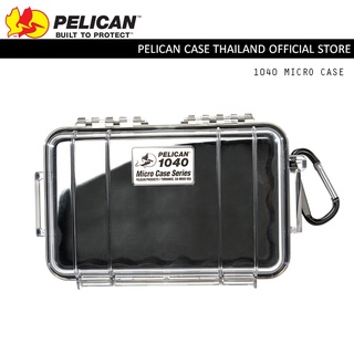 Pelican 1040 Micro case - Black/Clear - กล่องกันน้ำ