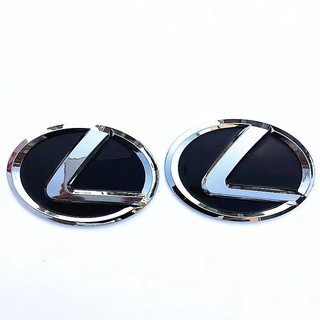 โลโก้สัญลักษณ์ OEM Lexus สีดํา สําหรับติดพวงมาลัยรถยนต์ Toyota