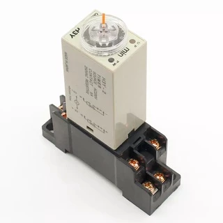 timer รีเลย์เวลา H3Y-2 AC220V dc12v dc24v แท้ของใหม่ดูรายละเอียดเพิ่มได้ครับ ดูที่ตัวเลือกนะครับรายละเอียดไม่รวมซ็อกเก็ต